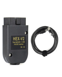 VAGCOM-herramienta de diagnóstico de coche, interfaz V-C-DSCAN HEX V2, actualización 23.3.1 para VW, AUDI, Skoda, Seat, multilen