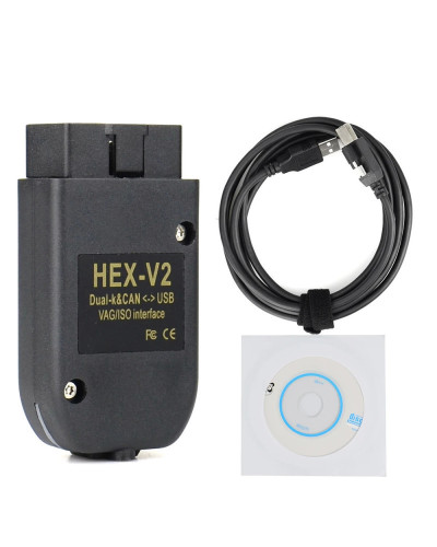 VAGCOM-herramienta de diagnóstico de coche, interfaz V-C-DSCAN HEX V2, actualización 23.3.1 para VW, AUDI, Skoda, Seat, multilen