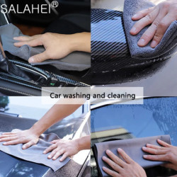 High-end Microfiber Car Wash Towel Cleaning Drying Cloth Hemming For Scania K250 K280 K310 K320 K490 SERIE R420 R450R500 30x30cm