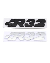 Etiqueta engomada del coche, parrilla del capó delantero SR 32 emblema, insignia de rejilla automática para Volkswagen R Racing 