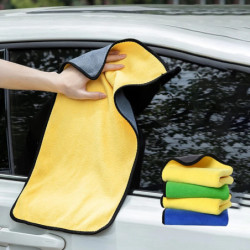 Professional Grade Ultra Plush Premium Microfiber Towels, Safe For Car Wash, Home Cleaning & Pet Drying Cloths