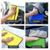 Professional Grade Ultra Plush Premium Microfiber Towels, Safe For Car Wash, Home Cleaning & Pet Drying Cloths