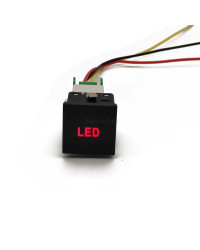 Luz LED antiniebla para coche, Radar de encendido y apagado, grabadora de cámara, botón de interruptor de Monitor para VW Golf 6