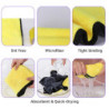 Professional Grade Ultra Plush Premium Microfiber Towels, Safe For Car Wash, Home Cleaning & Pet Drying Cloths