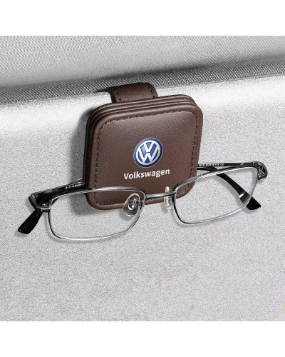 Caja de almacenamiento de gafas de sol para VW Volkswagen, Golf, Polo, Passat, Tiguan, Touran, Jetta