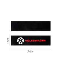 Cinturón de seguridad de algodón para coche, cubierta de hombro, protección transpirable para Volkswagen VW GOLF CC Polo Tiguan 