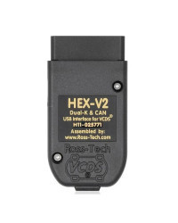 Vagcom-herramienta de diagnóstico 23,11 VCDS Hex V2 Can OBD2, escáner para Vw Audi 2024-1996, francés, italiano, alemán, polaco,