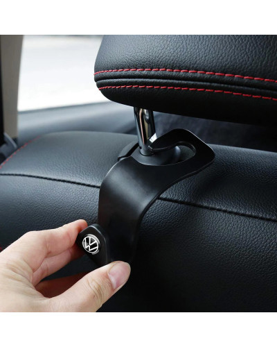 Colgador de almacenamiento para reposacabezas de asiento de coche, soporte organizador para Volkswagen VW Golf Polo Tiguan Passa