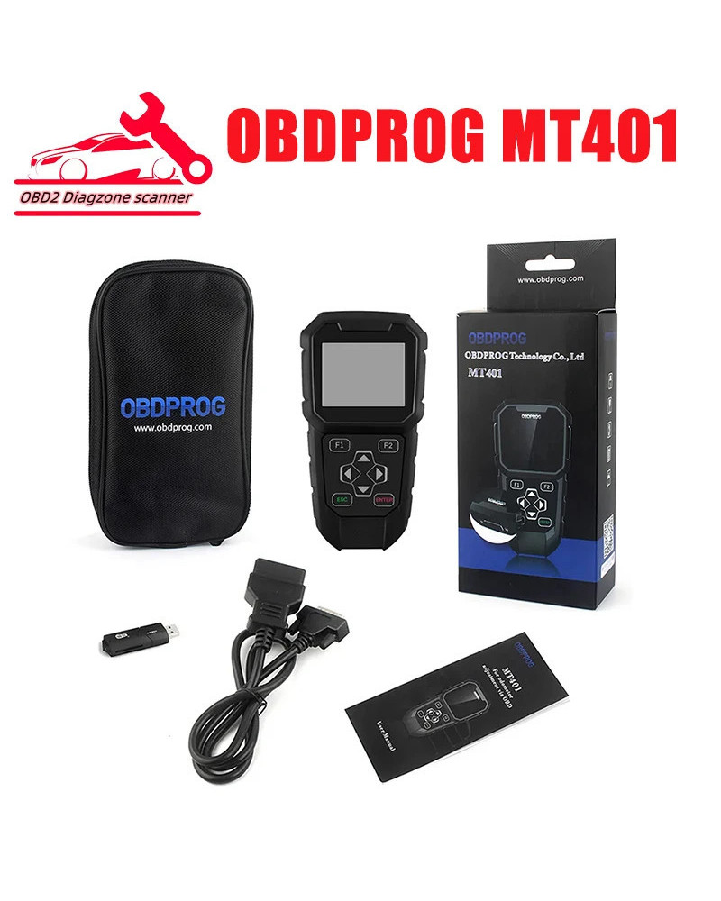 2024 New OBDPROG MT401 OBD 2 Cluster Calibration Tool OBD2 Car Scanner