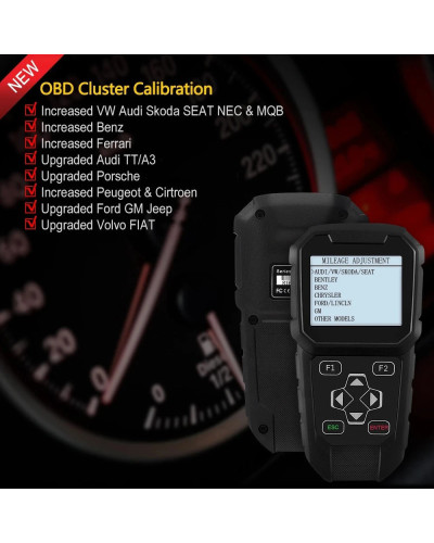 2024 New OBDPROG MT401 OBD 2 Cluster Calibration Tool OBD2 Car Scanner