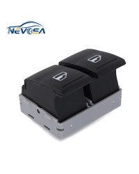 NEVOSA botón de Control maestro para elevador de ventana de coche, accesorio de 4 pines para VW Transporter T5 T6 2005-2014, 7E0