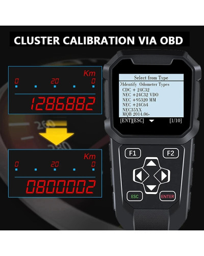 2024 New OBDPROG MT401 OBD 2 Cluster Calibration Tool OBD2 Car Scanner