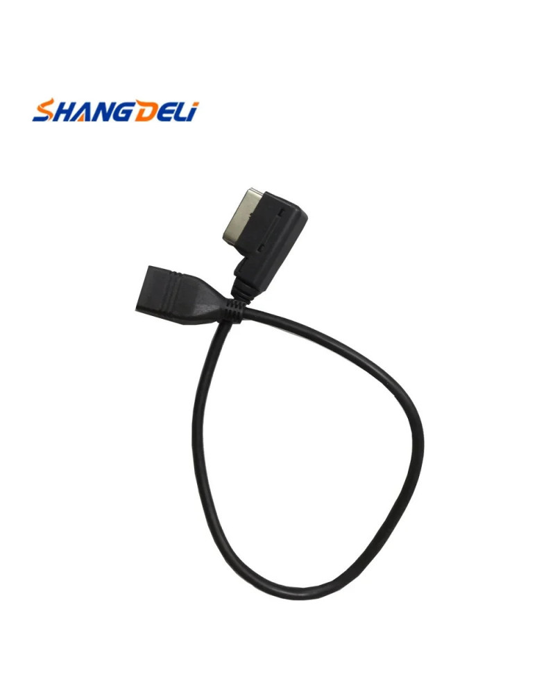 Adaptador de medios de música para coche, cable auxiliar USB, interfaz AMI MMI, para Audi A3, 8V, S3, A4, B6, B7, B8, A6, C6, C7