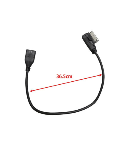 Adaptador de medios de música para coche, cable auxiliar USB, interfaz AMI MMI, para Audi A3, 8V, S3, A4, B6, B7, B8, A6, C6, C7