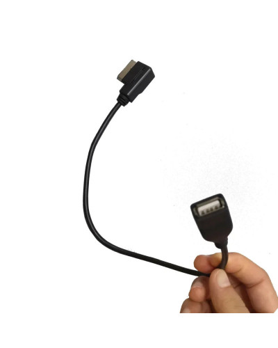 Adaptador de medios de música para coche, cable auxiliar USB, interfaz AMI MMI, para Audi A3, 8V, S3, A4, B6, B7, B8, A6, C6, C7