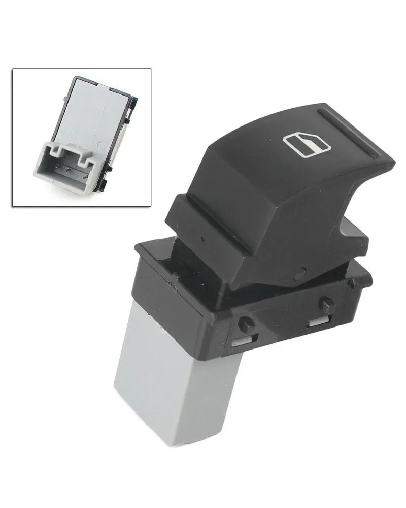 Interruptor elevador de ventana eléctrica, accesorio para VW Caddy 2K Jetta EOS Golf MK5 MK6 Passat B6 Polo 6R Touran SEAT 1F095