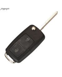 Jingyuqin-mando a distancia para coche, llave de 434MHZ con Chip ID48, para VW MK4, Seat Altea, Alhambra, Ibiza, 1J0959753CT/DJ/