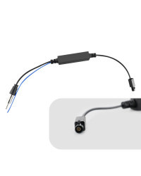 Hizpo-Adaptador de antena de Radio RF FAKRA de un solo cabezal o doble, Cable convertidor con amplificador para Audi, VW, Benz, 