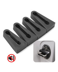 Amortiguador de sonido para coche, bloqueo de puerta amortiguadora para VW Golf Polo T5 Bora Caddy Jetta Multivan Passat Scirocc