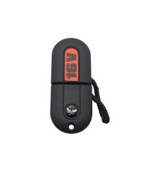 Xinyuexin-carcasa de llave sin cortar para coche, accesorio para VW 16V VR6 TDI MK2 Golf G60, hoja HU49 con iluminación LED, sin