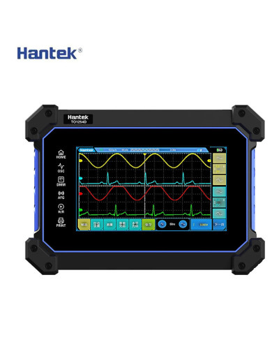 Hantek TO1112D Touch Screen Tablet Oscilloscope 2 Channels Portable US