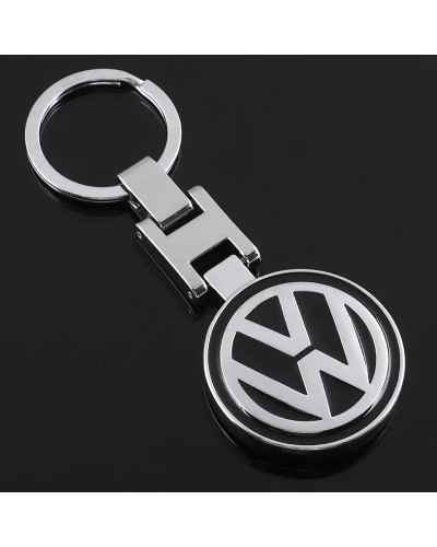 LLavero de aleación de Zinc con logotipo de coche, accesorios para Volkswagen GTI r-line R Polo T5 Golf Passat Scirocco Beetle T