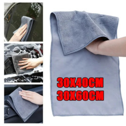 Microfiber Towel Super Absorbent Car Cleaning Waxing Washing Towel Soft Plush Automobile Cleaning Cloth Auto Washing Tools