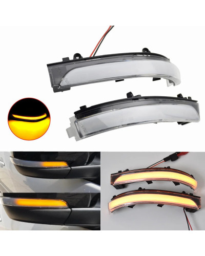 ¡Retrovisor de flecha intermitente LED dinámico de 2 piezas para Volkswagen GOL G6 G7 G8 FOX UP POLO Golf 4,5 Vento Voyage Save