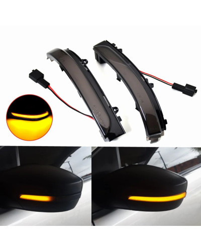 ¡Retrovisor de flecha intermitente LED dinámico de 2 piezas para Volkswagen GOL G6 G7 G8 FOX UP POLO Golf 4,5 Vento Voyage Save