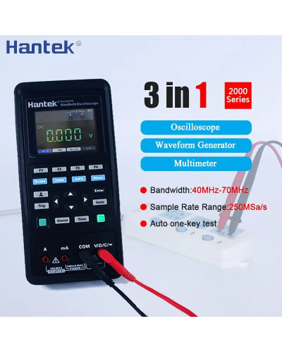 Hantek 2C42 2C72 2D42 2D72 Digital Multimeter tester Handheld Oscillos