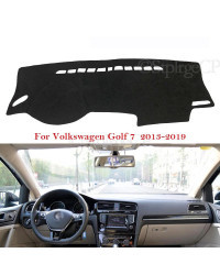 Cubierta protectora para salpicadero de coche, accesorio para Volkswagen VW Golf 7 MK7 2013 ~ 2019, parasol, alfombra, 2016, 201