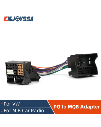 Adaptador de RADIO para coche, accesorio para VW 2003 a 2015 PQ a MQB, instalar RCD360, RCD330 PLUS, RCD410, MIB DIS PRO, MIB st