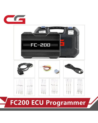 2024 New CG FC200 ECU Programmer Full Version with AT200 Adapters Plus