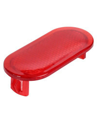 Reflector de Panel embellecedor de puerta Interior de coche, color rojo, para Beetle Caddy Touran, plástico 70x30mm, apto para V