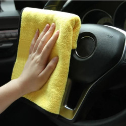 Microfiber Cars Cleaning Towel Thicken Soft Drying Cloth Double Layer Clean Rags Auto Body Detailing Washing Towels 30/40/60cm