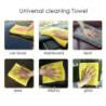 Microfiber Cars Cleaning Towel Thicken Soft Drying Cloth Double Layer Clean Rags Auto Body Detailing Washing Towels 30/40/60cm