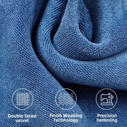 High-end Microfiber Auto Wash Towel Car Cleaning Drying Cloth Hemming Car Care Cloth Detailing Car Wash Towel Auto Detailing