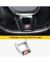 Marcador decorativo para volante de coche, accesorios de modificación adecuados para VW GTI RLine R Golf Tiguan 5 Lavida Magotan