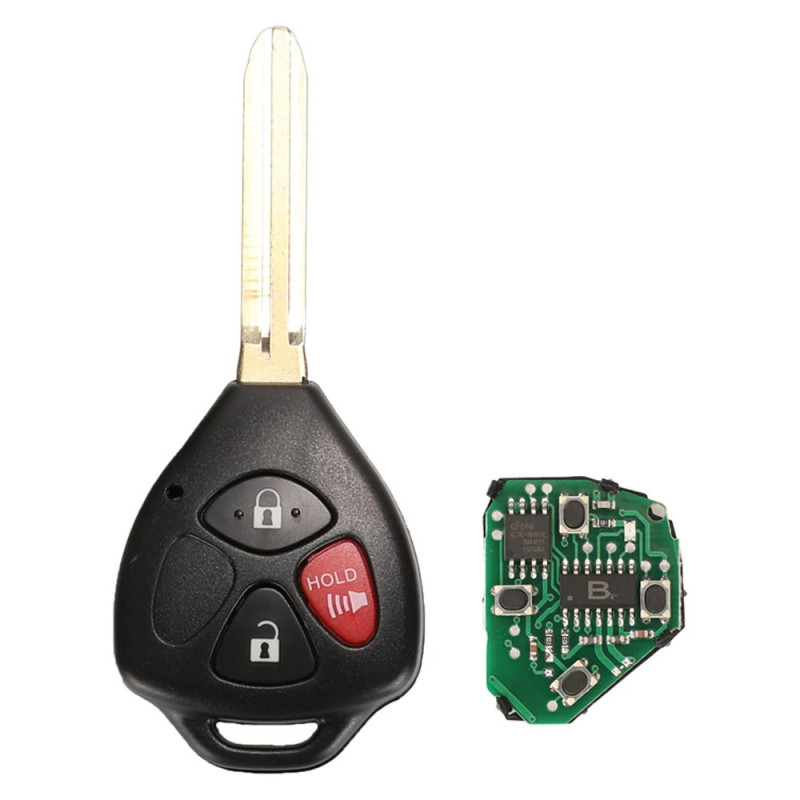 jingyuqin GQ4-29T 314MHz ID67 Key for Toyota USA Corolla Matrix 2008-2010 Pontiac Vibe Remote Control Car Key Fob 4 Buttons