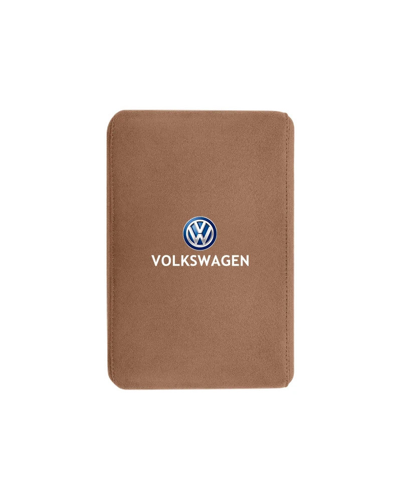 Caja de reposabrazos para coche, alfombrilla de gamuza para aumentar, almohadilla de mano para VW Golf Amarok T5 Phaeton Teramon