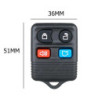 2/1Pcs 4/3Button Car Keyless Entry Remote Key Fob 315MHz Clicker for Ford Crown Victoria Escape Excursion Explorer Focus Mustang