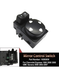 Interruptor de espejo de coche eléctrico, botón de Control 10283839 para Chevrolet Express 1500 2500 3500 GMC Savana 3500, pieza