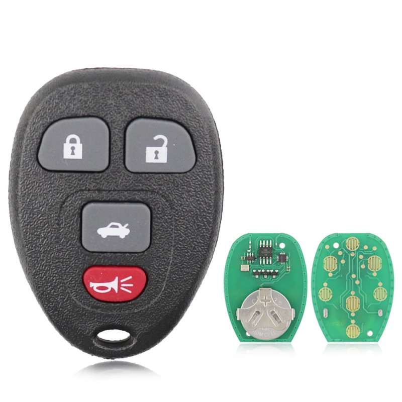 For Chevrolet Buick Cadillac Avalanche Tahoe Traverse GMC Acadia Yukon Saturn Outlook 315Mhz Remote Car Key OUC60270/KOBGT04A