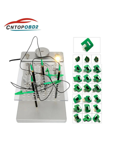 LED BDM FRAME Stainless Steel With 4 Probe Pens 22PCS BDM Adapters For