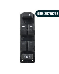 Botón de interruptor de Control de ventana eléctrica para Chevrolet, Colorado, GMC, Canyon, Hummer, H3, H3T, lado izquierdo dela