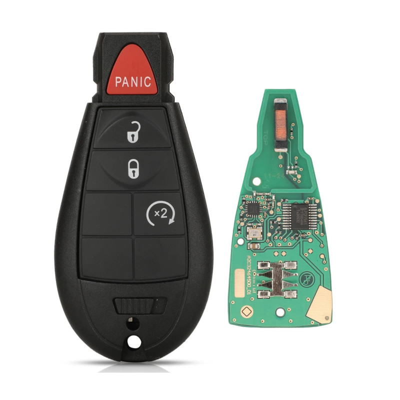 jingyuqin M3N32297100 Remote Key For Dodge Dart 2012 2013 2014 2015 2016 2017 433mhz ID46 PCF7941 Car Key Fob 56046773AA