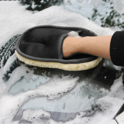 Car Cleaning Brush Cleaner Wool Soft Car Washing Gloves Cleaning Brush Motorcycle Washer Care Automotive Car Styling