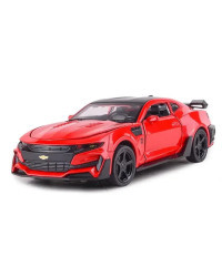 Chevrolet Camaro modelo de coche deportivo de aleación, vehículo de juguete de Metal fundido a presión, colección de alta simula