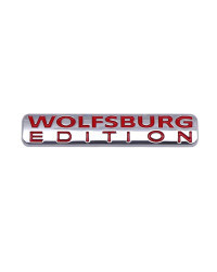 Pegatina de emblema de maletero trasero de coche edición wolfburg para Volkswagen Passat VW Golf Jetta Touareg Tiguan Polo CC Au