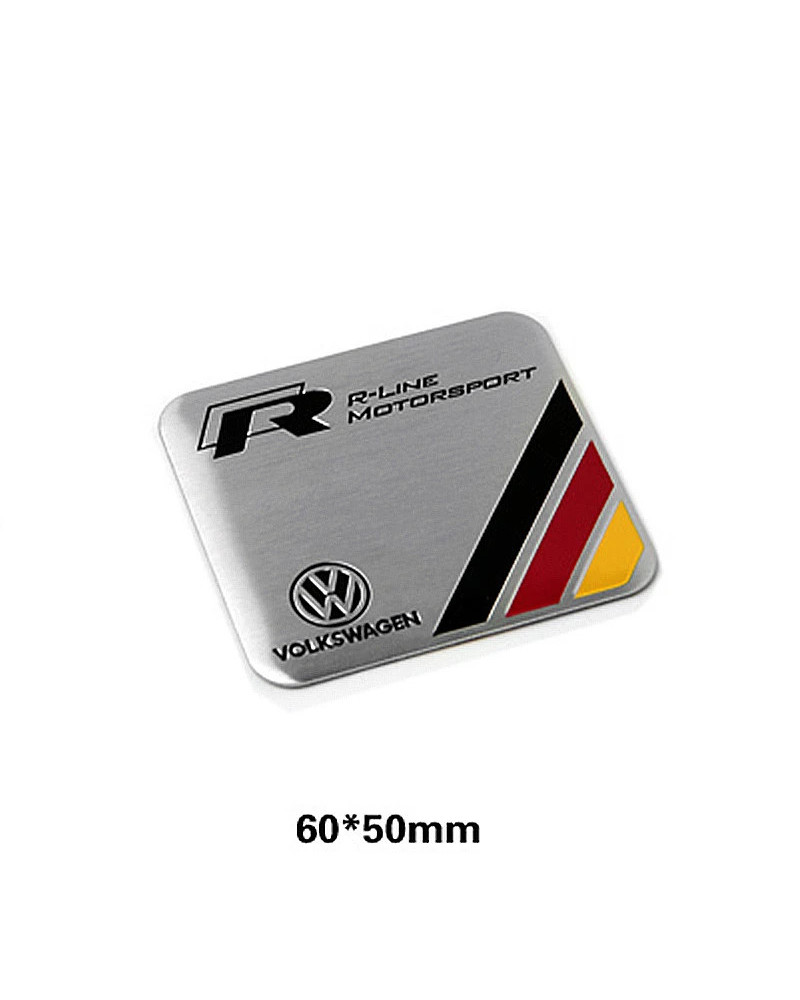 Emblema adhesivo 3D de edición limitada para Volkswagen, insignia de maletero trasero, pegatina de guardabarros, calcomanía de c